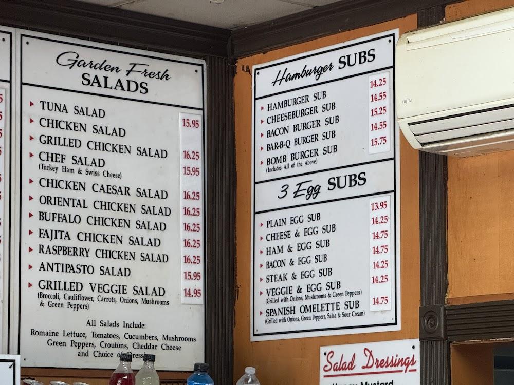 Hungry Bear Sub Shop Menu image 1