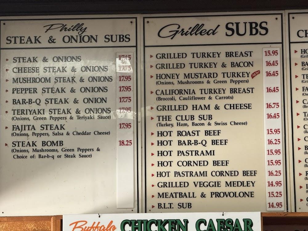 Hungry Bear Sub Shop Menu image 3