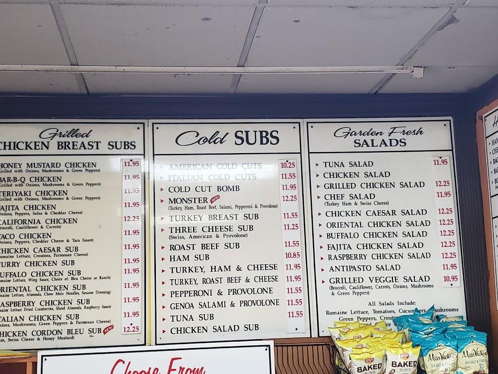 Hungry Bear Sub Shop Menu image 4